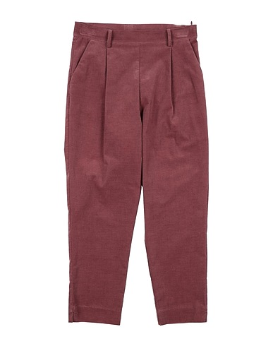 SIMONETTA Casual trouser Antique rose 97% Cotton, 3% Elastane