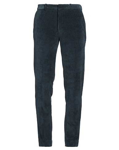 CIRCOLO 1901 Casual trouser Deep teal 80% Cotton, 20% Polyester
