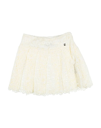 ERMANNO SCERVINO JUNIOR Skirt Ivory 46% Viscose, 39% Cotton, 15% Polyamide