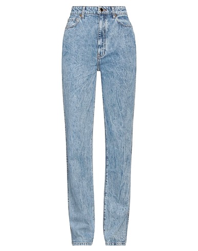 KHAITE Denim pants Blue 80% Cotton, 20% Pre-consumer recycled cotton