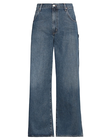 AGOLDE Denim pants BLU 75% Organic cotton, 25% Lyocell