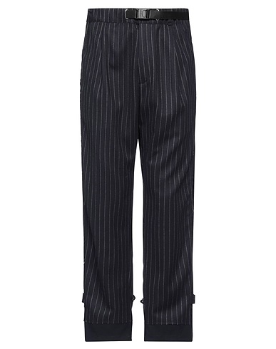 WHITE SAND Casual trouser Midnight blue 64% Polyester, 34% Viscose, 2% Elastane
