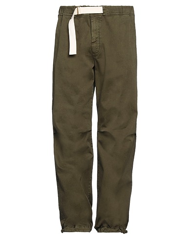DARKPARK Casual trouser Military green 97% Cotton, 3% Elastane