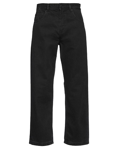 44 LABEL GROUP Denim trousers Black 100% Cotton