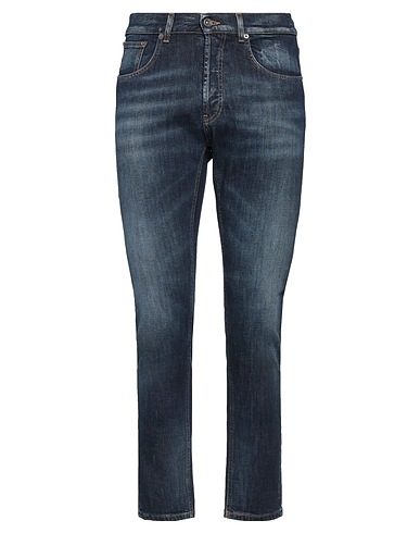 DONDUP Denim trousers Blue 98% Cotton, 2% Elastane
