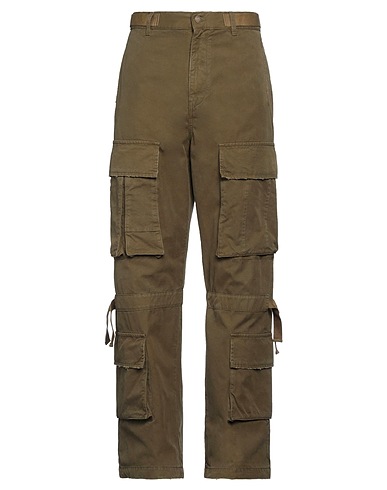 DARKPARK Pantalone Verde militare 100% Cotone