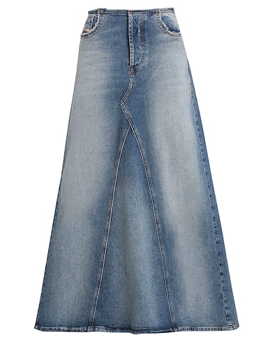 DIESEL Denim skirt DE-PAGO-S
 Blue 99% Cotton, 1% Elastane