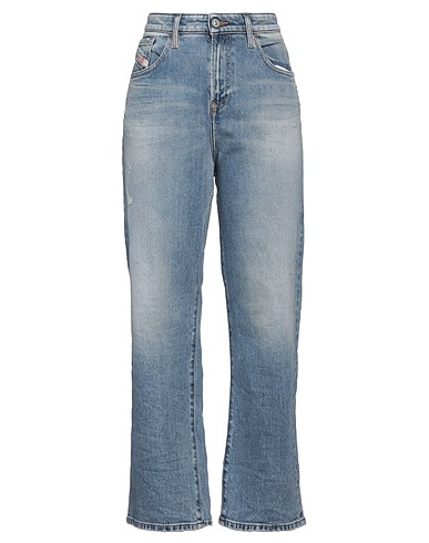 DIESEL Denim pants Blue 79% Cotton, 20% Hemp, 1% Elastane