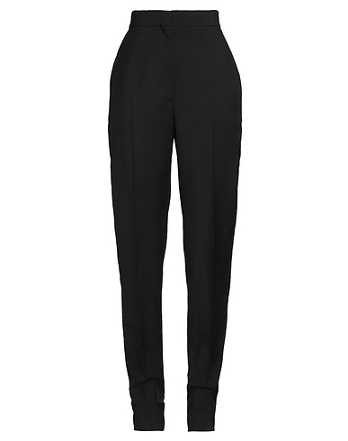 MCQUEEN Casual trouser Black 80% Wool, 20% Mohair wool