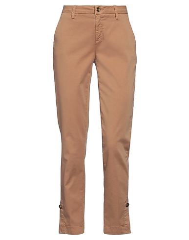 LIU •JO Casual pants Camel 96% Cotton, 4% Elastane
