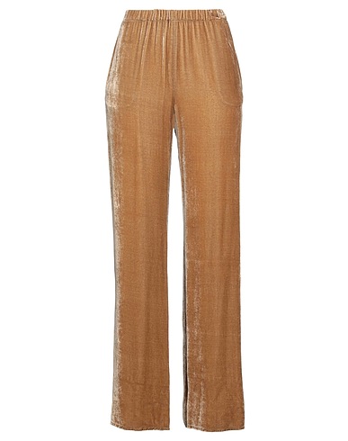 ANTONELLI Pantalone Cammello 82% Viscosa, 18% Seta