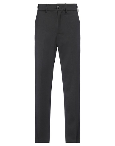 GRIFONI Casual pants Black 98% Virgin Wool, 2% Elastane