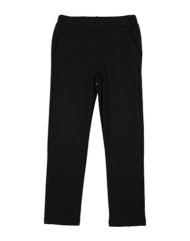 FIORILE Casual trouser Black 96% Cotton, 4% Elastane