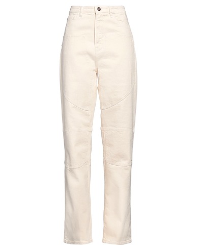 3x1 NYC Pantaloni jeans Avorio 100% Cotone