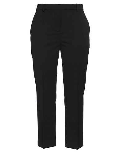 MOSCHINO Casual trouser Black 53% Polyester, 42% Wool, 5% Elastane