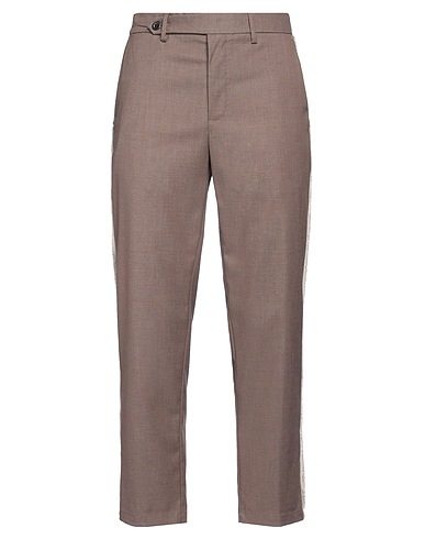 WHITE SAND Casual trouser Khaki 80% Polyester, 17% Viscose, 3% Elastane