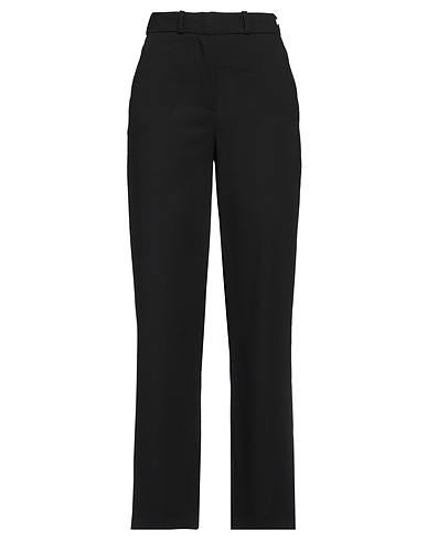 SEVENTY VENEZIA Casual trouser Black 100% Virgin Wool