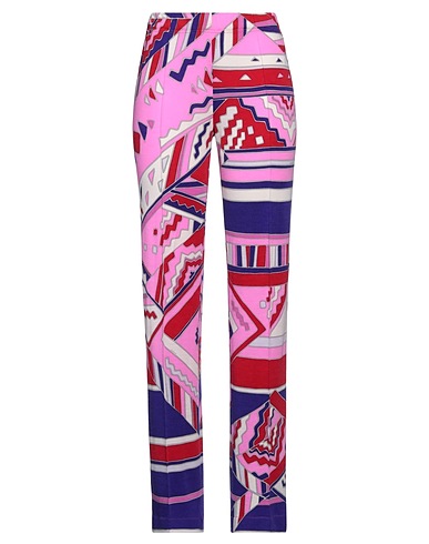 LEONARD Paris Casual trouser Pink 80% Wool, 20% Polyamide