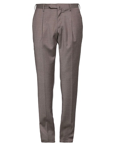 PT Torino Casual pants Taupe 98% Virgin Wool, 2% Elastane