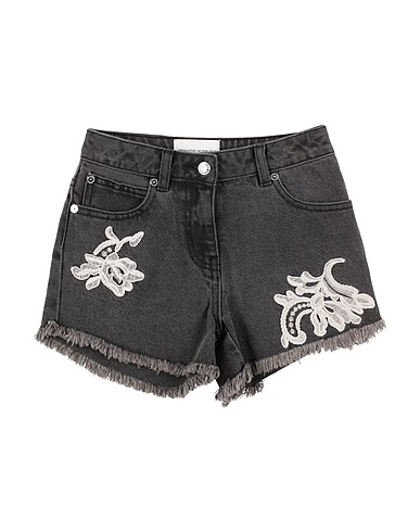 ERMANNO SCERVINO JUNIOR Denim shorts Lead 100% Cotton