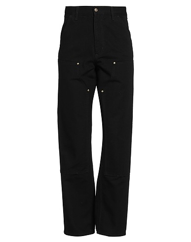 CARHARTT Casual pants Black 100% Organic cotton