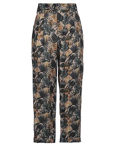 LIU •JO Casual trouser Beige 100% Linen