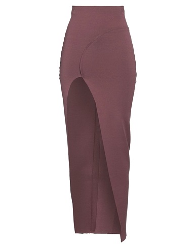 RICK OWENS Midi skirt Mauve 63% Viscose, 27% Polyester, 7% Polyamide, 3% Elastane