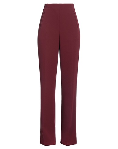ROLAND MOURET Casual trouser Burgundy 60% Acetate, 40% Polyester
