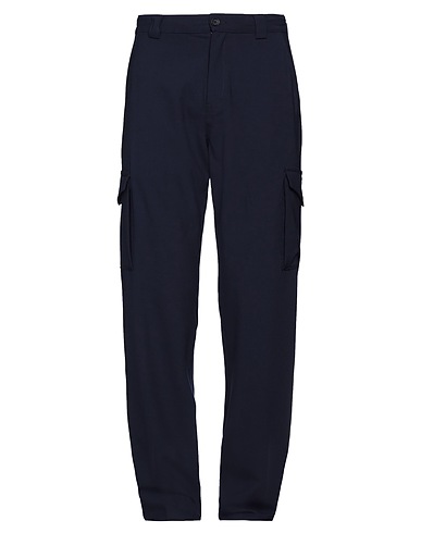 ASPESI Casual trouser Navy blue 53% Polyester, 43% Virgin Wool, 4% Elastane