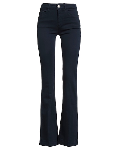 NENETTE Casual παντελόνι Ναυτικό μπλε 98% Βαμβάκι, 2% Ελαστάνη