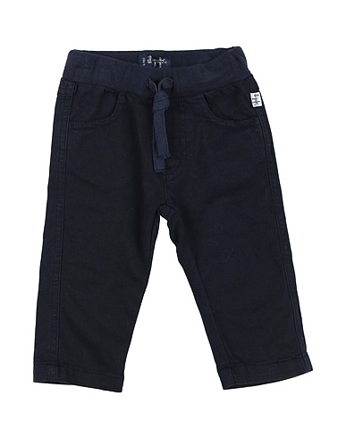 IL GUFO Casual trouser Midnight blue 98% Cotton, 2% Elastane