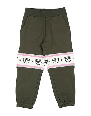 CHIARA FERRAGNI Casual pants 95% Cotton, 5% Elastane