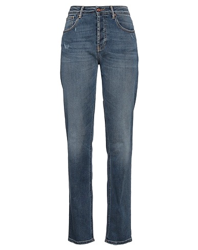 THE.NIM STANDARD Straight leg BLU 98% Cotton, 2% Elastane