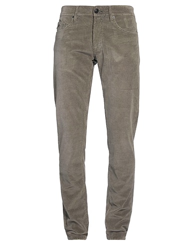 TRAMAROSSA Casual trouser Military green 76% Cotton, 22% Modal, 2% Elastane