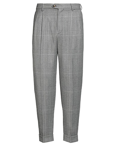 PT Torino Casual trouser Black 58% Virgin Wool, 42% Cotton