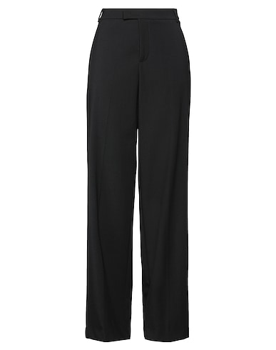 BLUMARINE Casual trouser Black 98% Virgin Wool, 2% Elastane