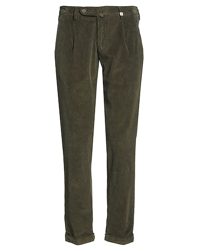 MYTHS Pantalone Verde militare 78% Cotone, 20% Modal, 2% Elastan