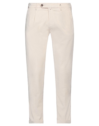 MYTHS Casual pants Ivory 78% Cotton, 20% Modal, 2% Elastane