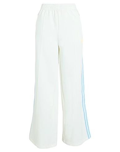ADIDAS ORIGINALS Casual trouser LOOSE TP
 Ivory 59% Cotton, 35% Recycled polyester, 6% Elastane