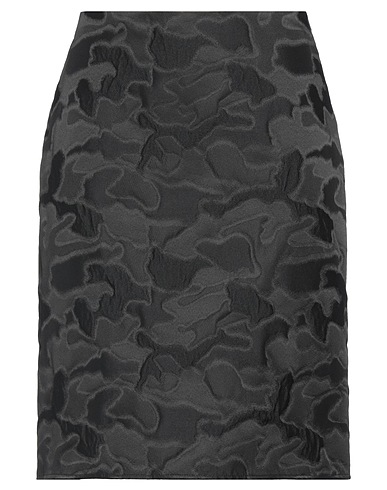 ASPESI Mini skirt Black 95% Polyester, 4% Polyamide, 1% Elastane