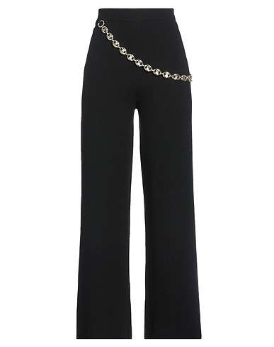 RABANNE Pantalone Nero 58% Lana Merino, 25% Cachemire, 13% Poliammide, 4% Elastan