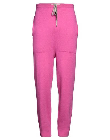 RICK OWENS Casual trouser Fuchsia 100% Cashmere