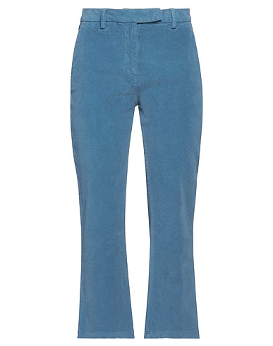 AGO E FILO Casual trouser Pastel blue 98% Cotton, 2% Elastane