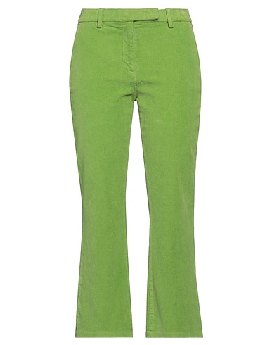 AGO E FILO Casual trouser Lime green 98% Cotton, 2% Elastane
