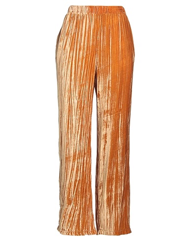 SLEEP NO MORE Casual trouser Camel 82% Viscose, 18% Silk
