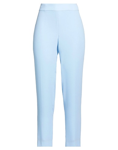 KATHARINA V. BRAUN Casual trouser Sky blue 100% PES - Polyethersulfone