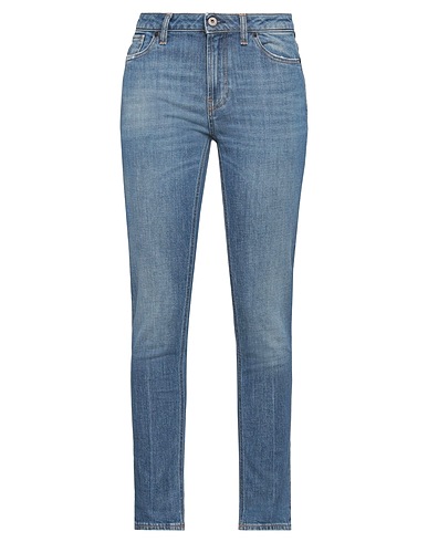 PENCE Denim trousers Blue 99% Cotton, 1% Elastane