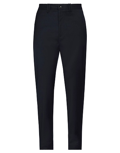 NINE IN THE MORNING Formal trouser BLU NOTTE 50% Virgin Wool, 24% Viscose, 24% Polyester, 2% Elastane