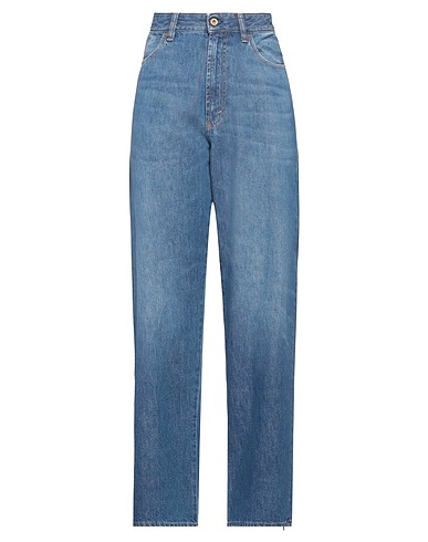PENCE Denim trousers Blue 100% Cotton