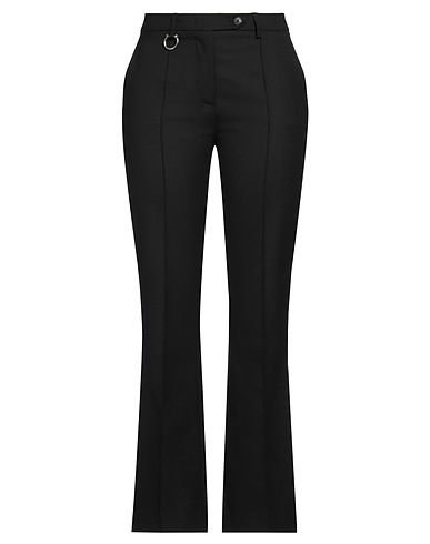 TELA Pantalone Nero 54% Poliestere, 44% Lana Vergine, 2% Elastan